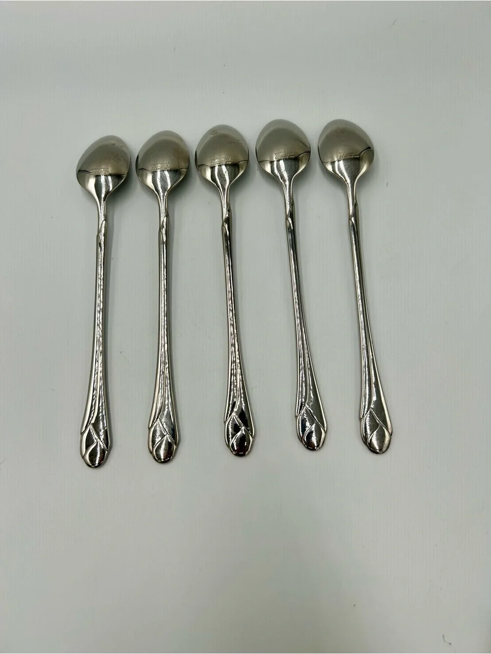 Mikasa Sweet Pea 18/8 Stainless Steel Ice Tea Spoons Set